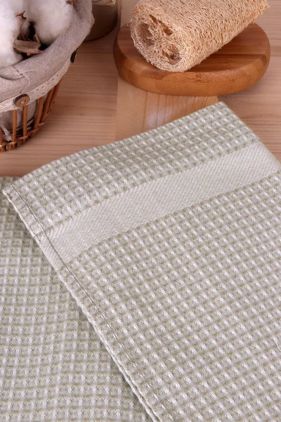 1 pc kitchen towel 100% cotton beige