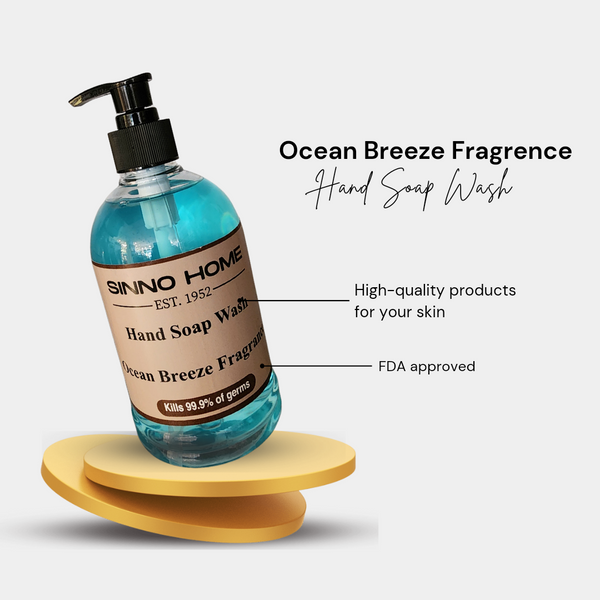 Antibacterial Liquid Hand Soap, Ocean Breeze