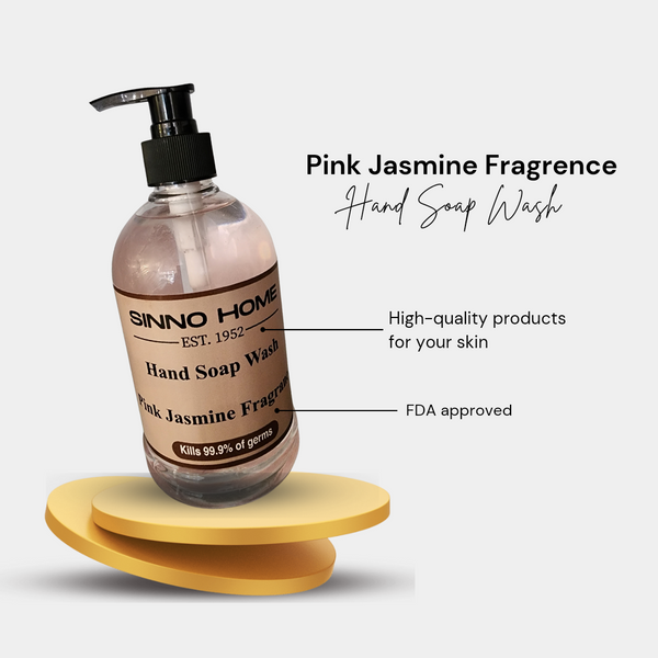 Antibacterial Liquid Hand Soap, Pink jasmine