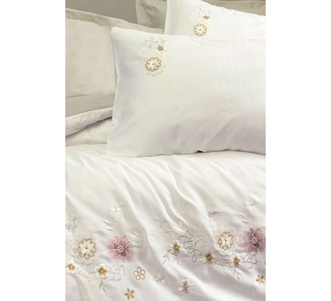 3D Embroidered  Double Duvet Cover Set JENIKA