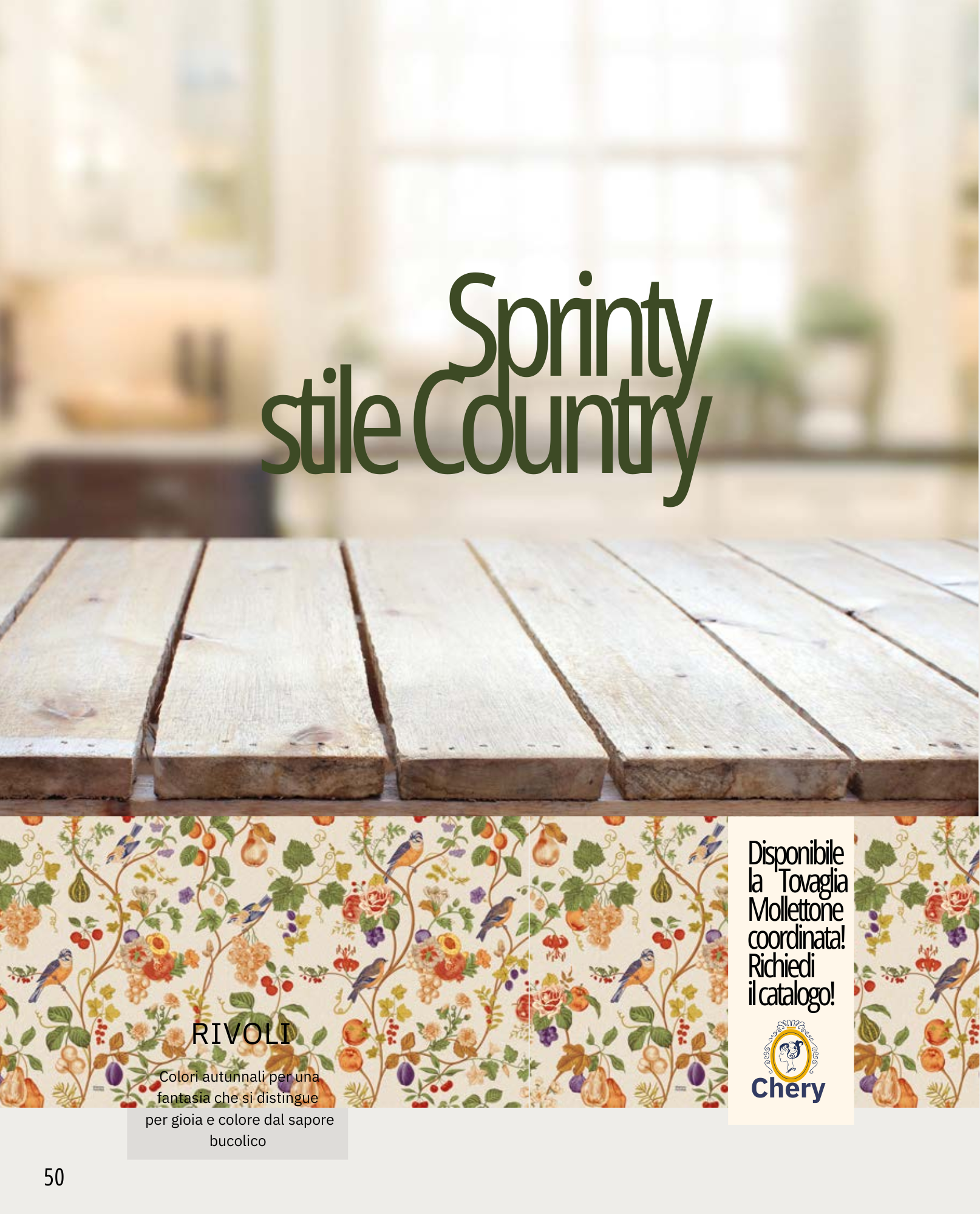 Sprinty RIVOLI Kitchen Rug