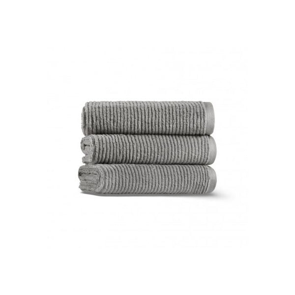 lappartement Slim Ribbed  Towel Fibrosoft ® Carbon