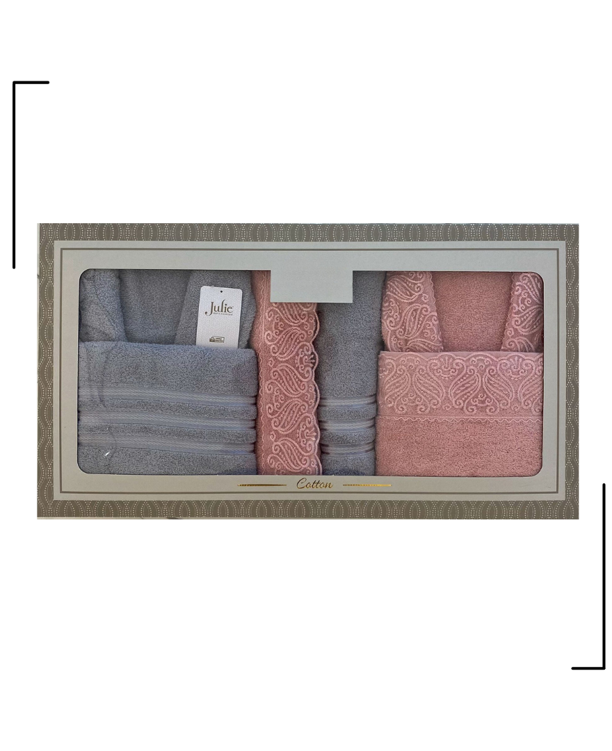 Dantelle 6 Pieces Family Bathrobe Set – sinnohome