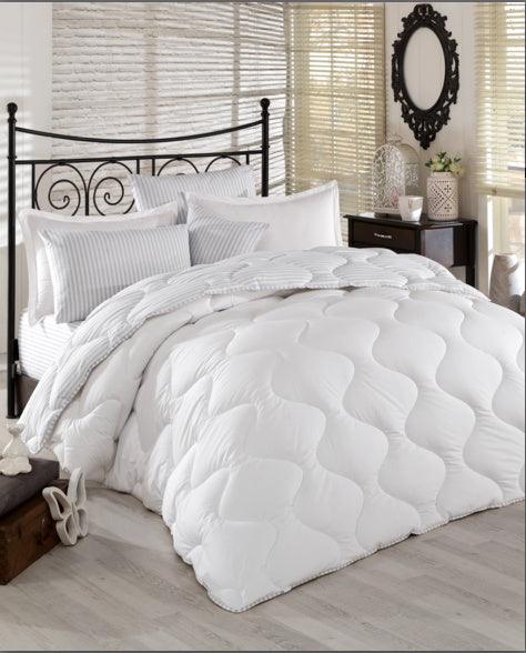Single Bed Reversible 4 pcs Bedspread set 100% cotton - sinnohome 