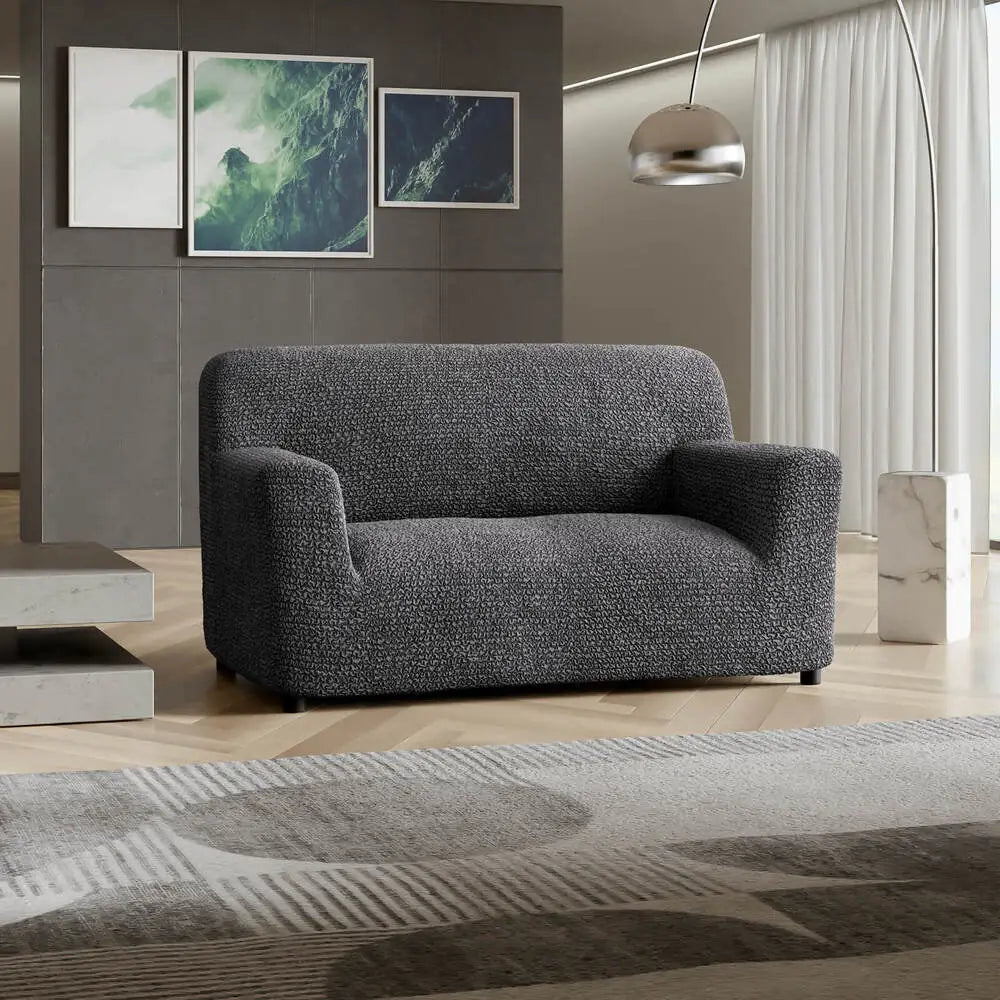 PAULATO SOFA SLIPCOVER DARK GREY