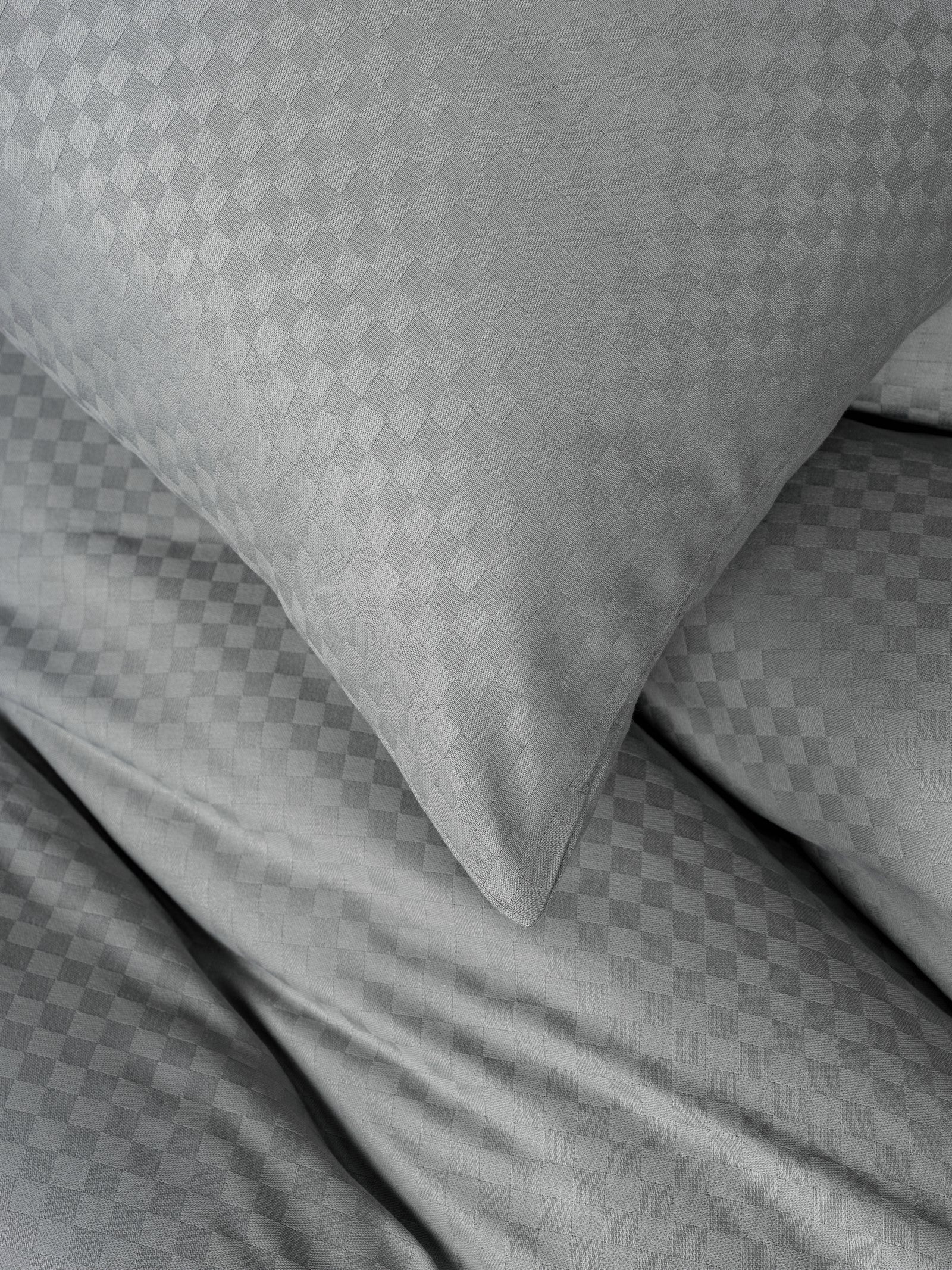 double size Duvet Cover Set PLAIN grey