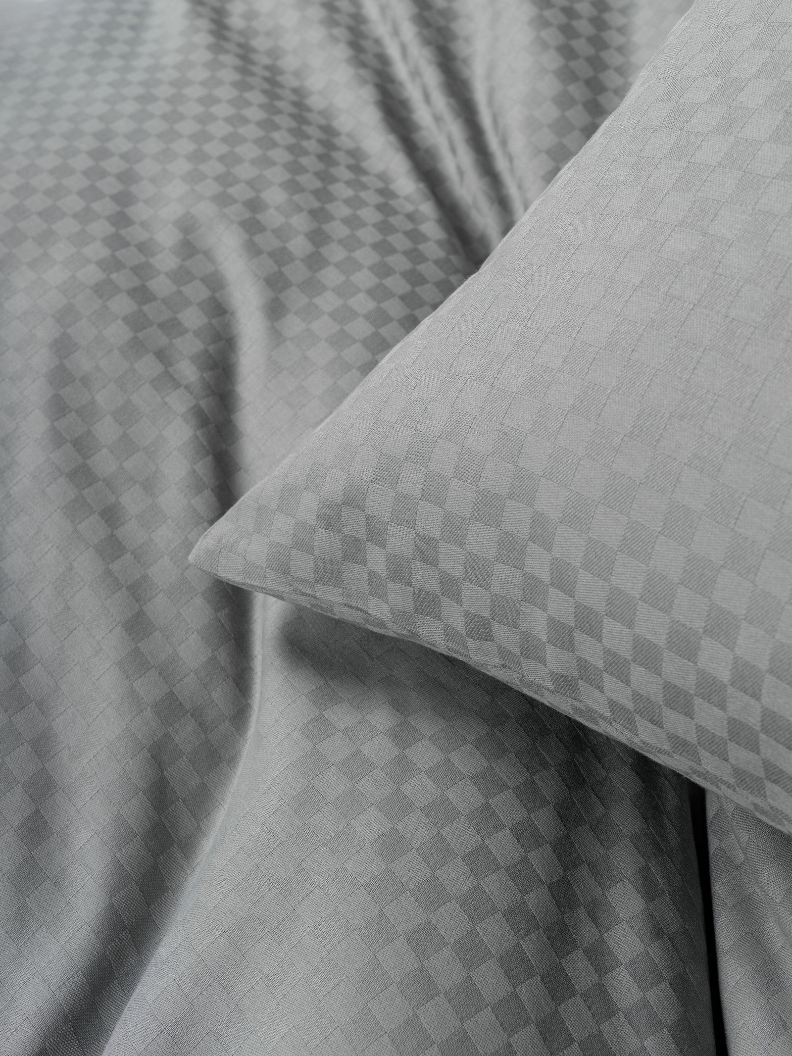 double size Duvet Cover Set PLAIN grey