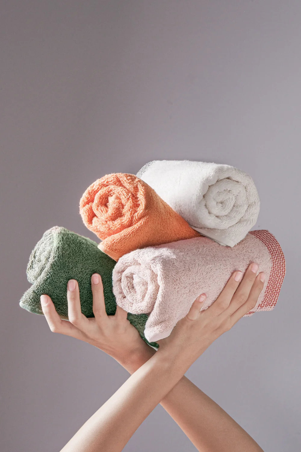 4 PCS Biscay Extra Soft Hand / Face Towel Set