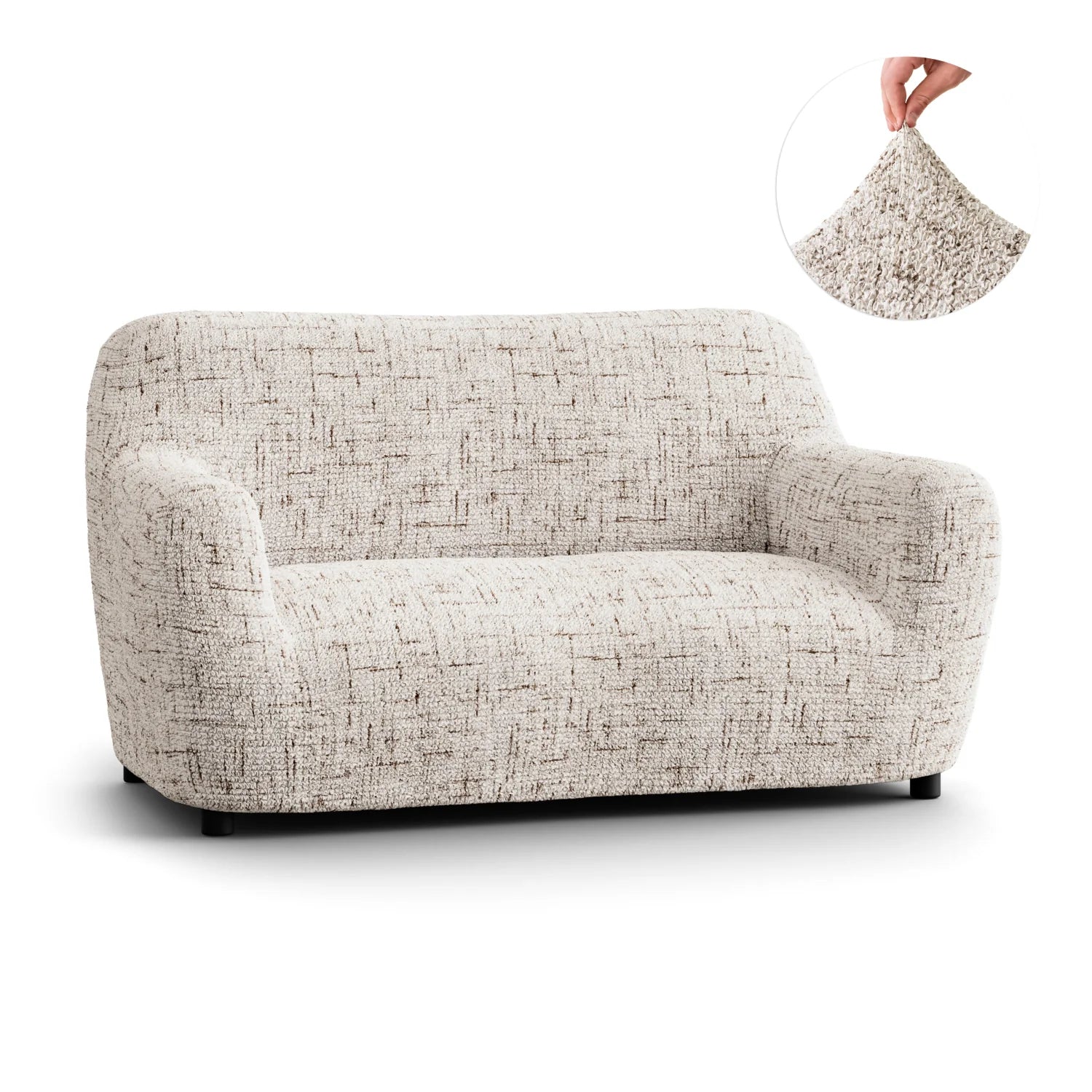 PAULATO SOFA SLIPCOVER FANTASIA WHITE