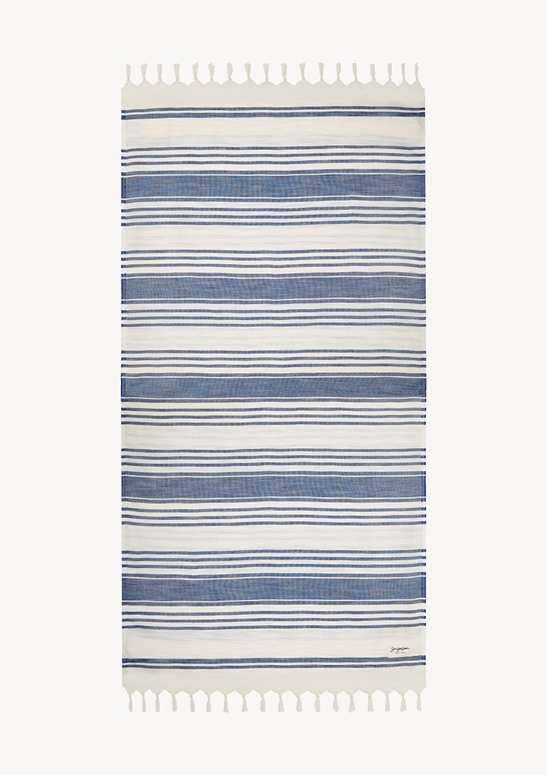 Tencel Beach Towel – Navy