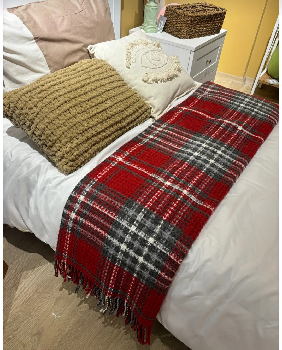 Winterwarm mixed cotton Tv Blanket