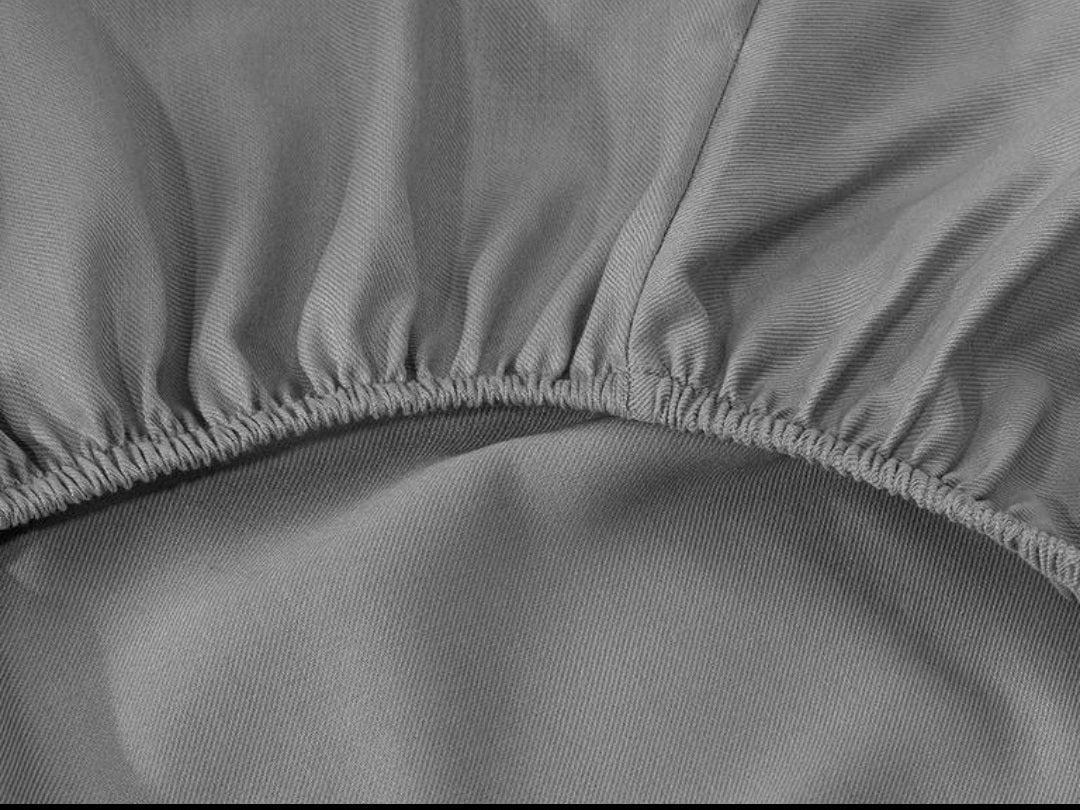 Silky touch Duvet Cover Set King size Light Gray