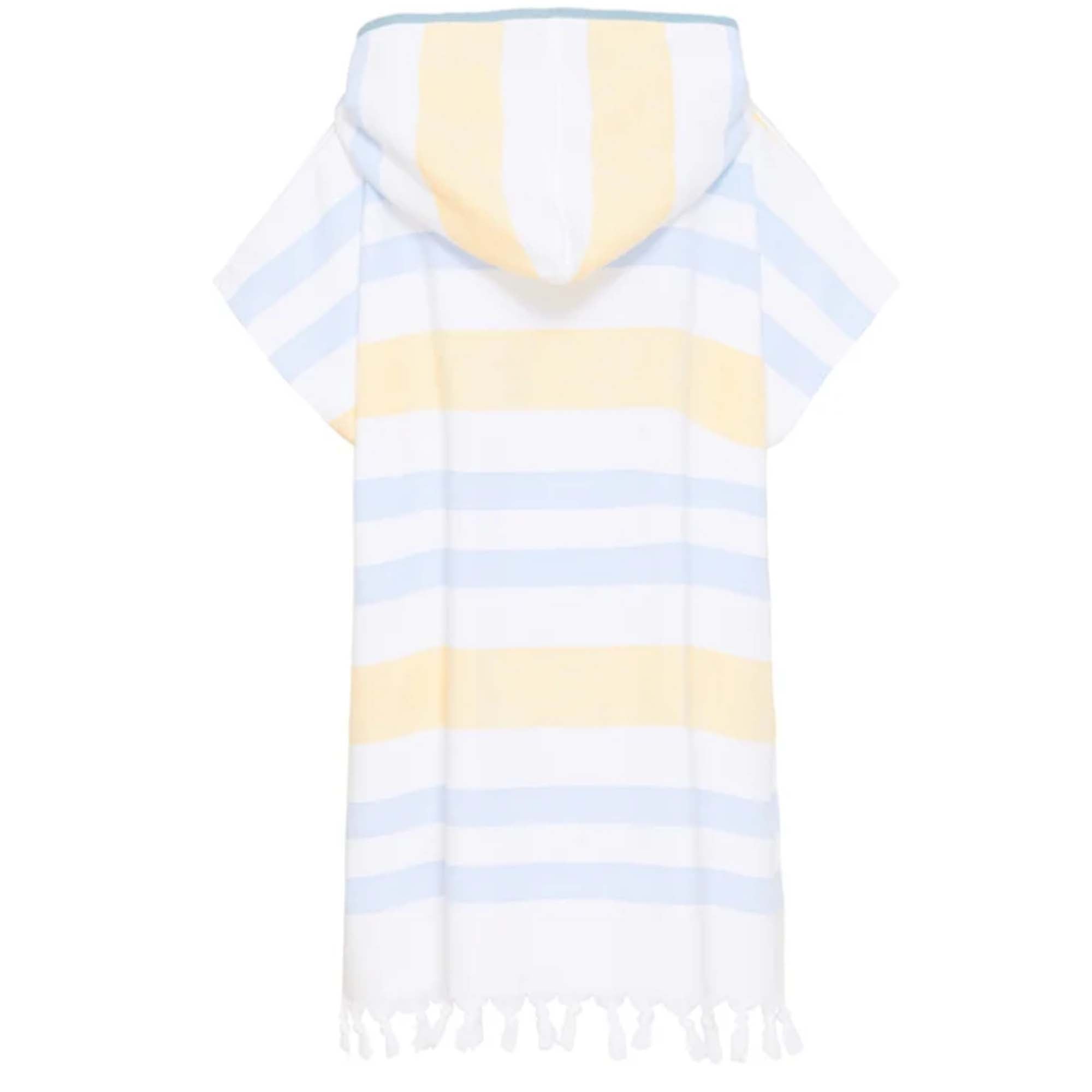 Kids Bondi Beach Poncho - Children - Federal Blue/White