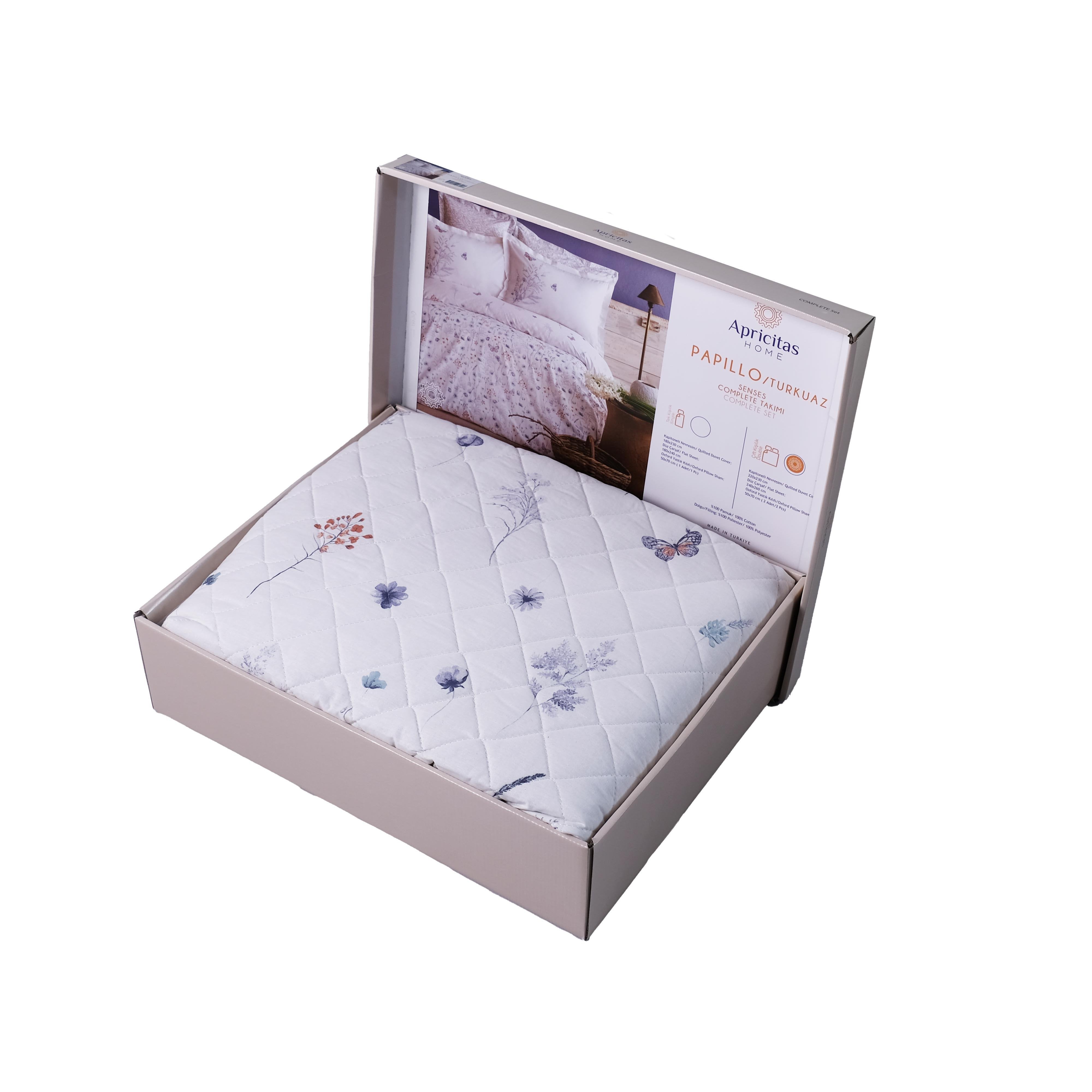 DOUBLE COMPLETE SET PAPILLO TURQUOISE - COMPLET SET