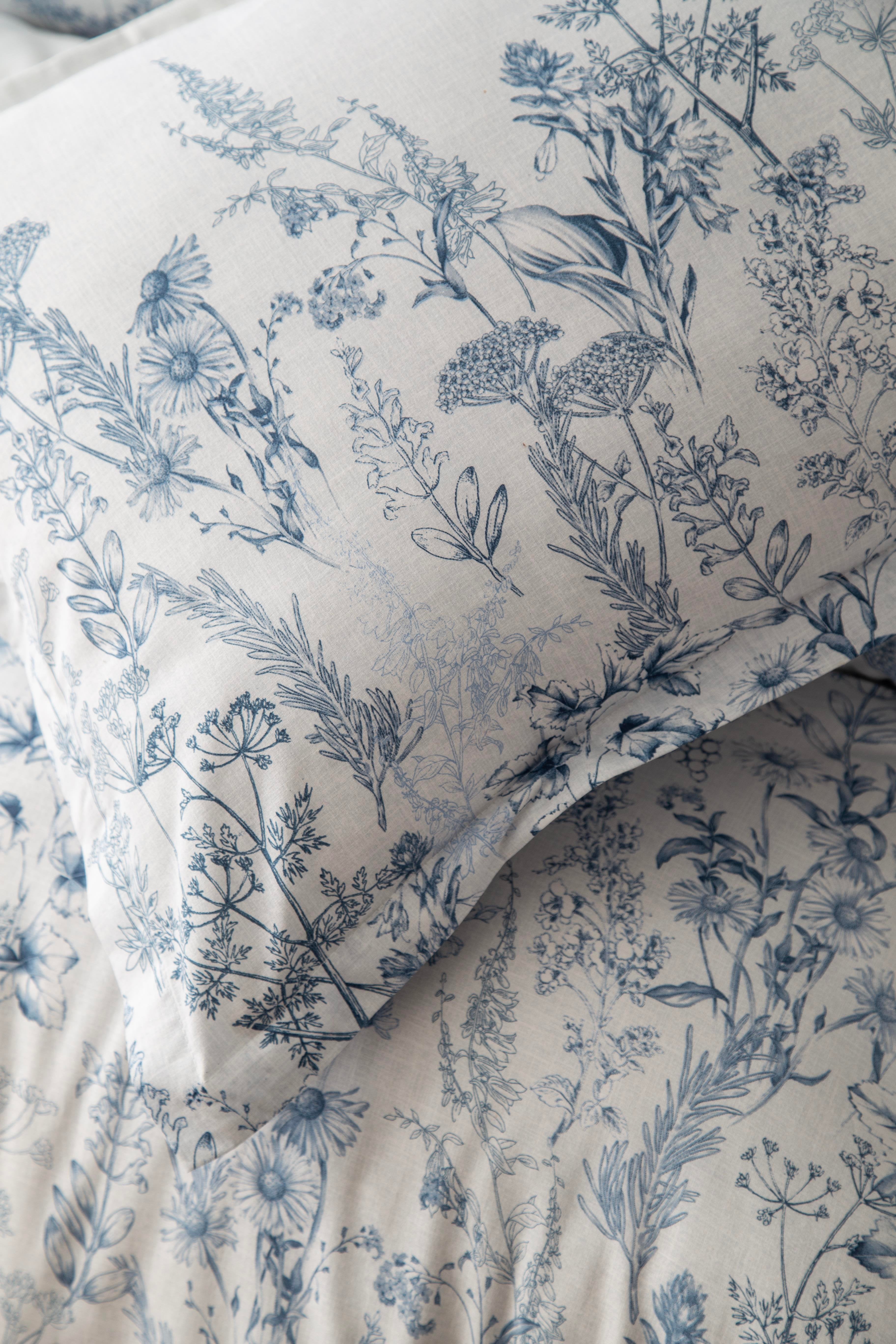 DOUBLE duvet cover  SET SET HEATHER BLUE