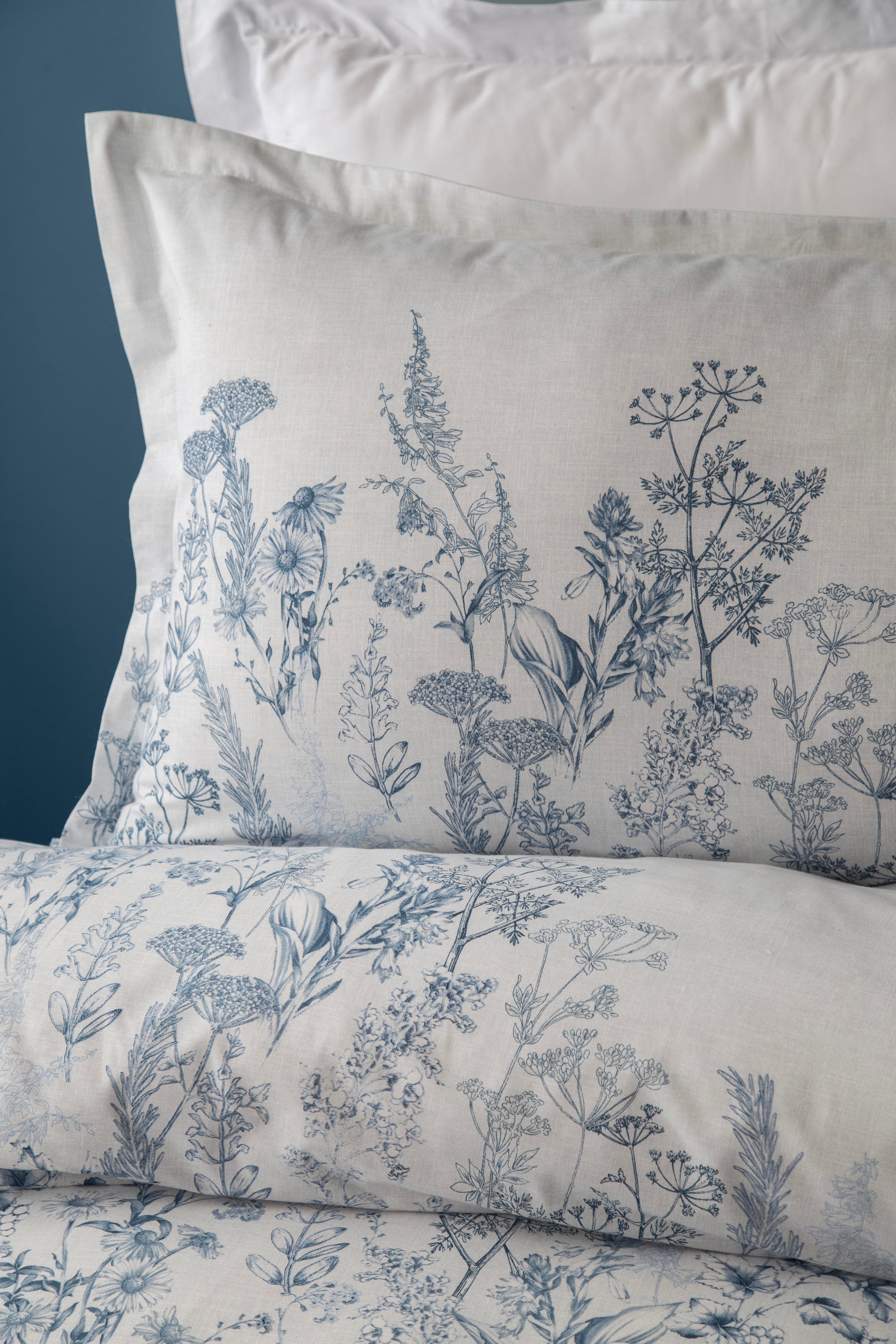 DOUBLE duvet cover  SET SET HEATHER BLUE