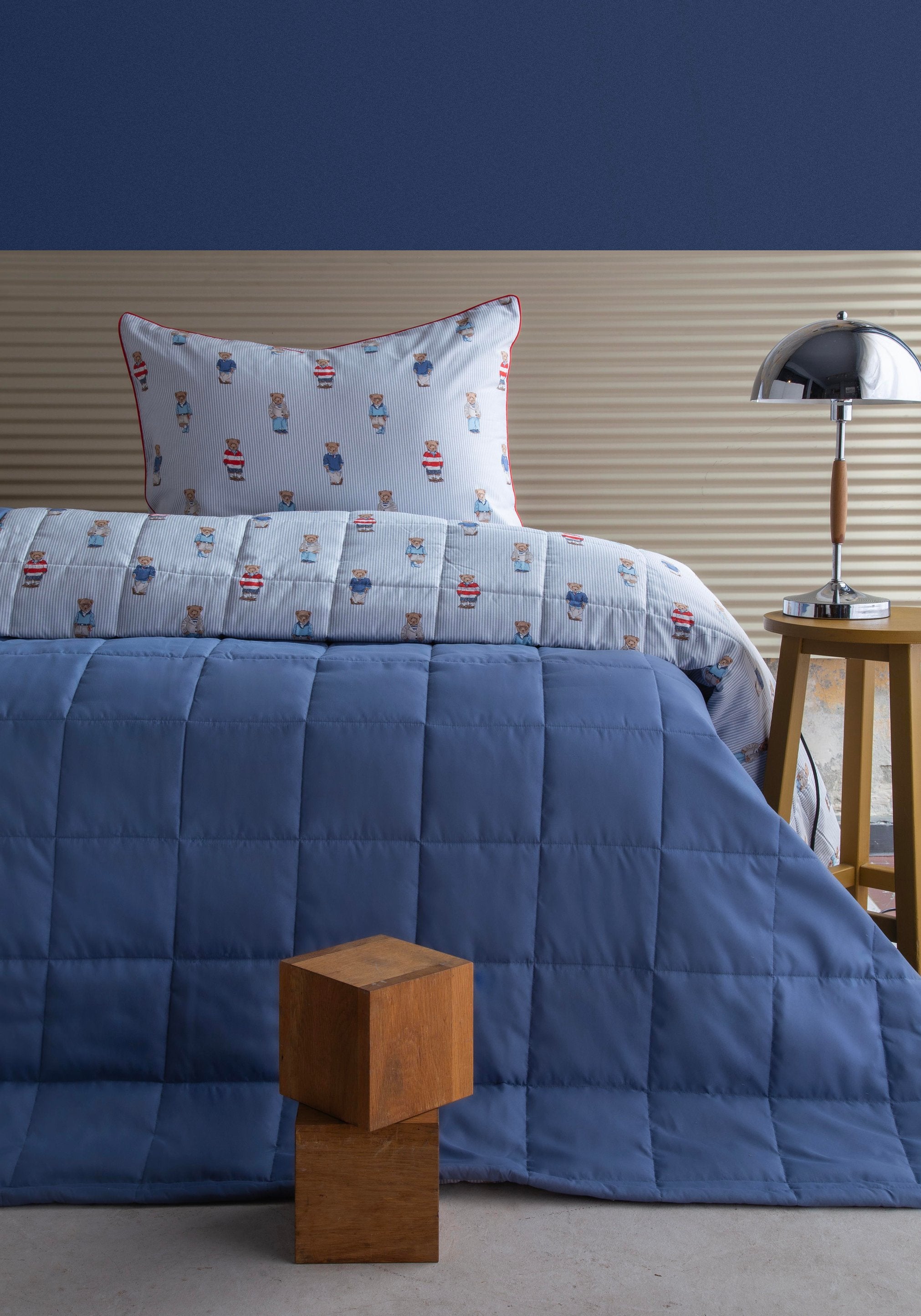 SINGLE BEDSCOVER SET TEDDY - BEDSCOVER