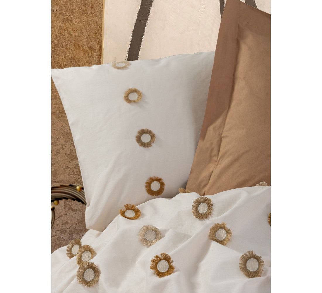 Embroidered  Double Duvet Cover Set NOMI
