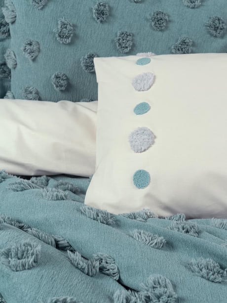 Double Bed Covered Duvet Cover Set Limited Aldo Mint