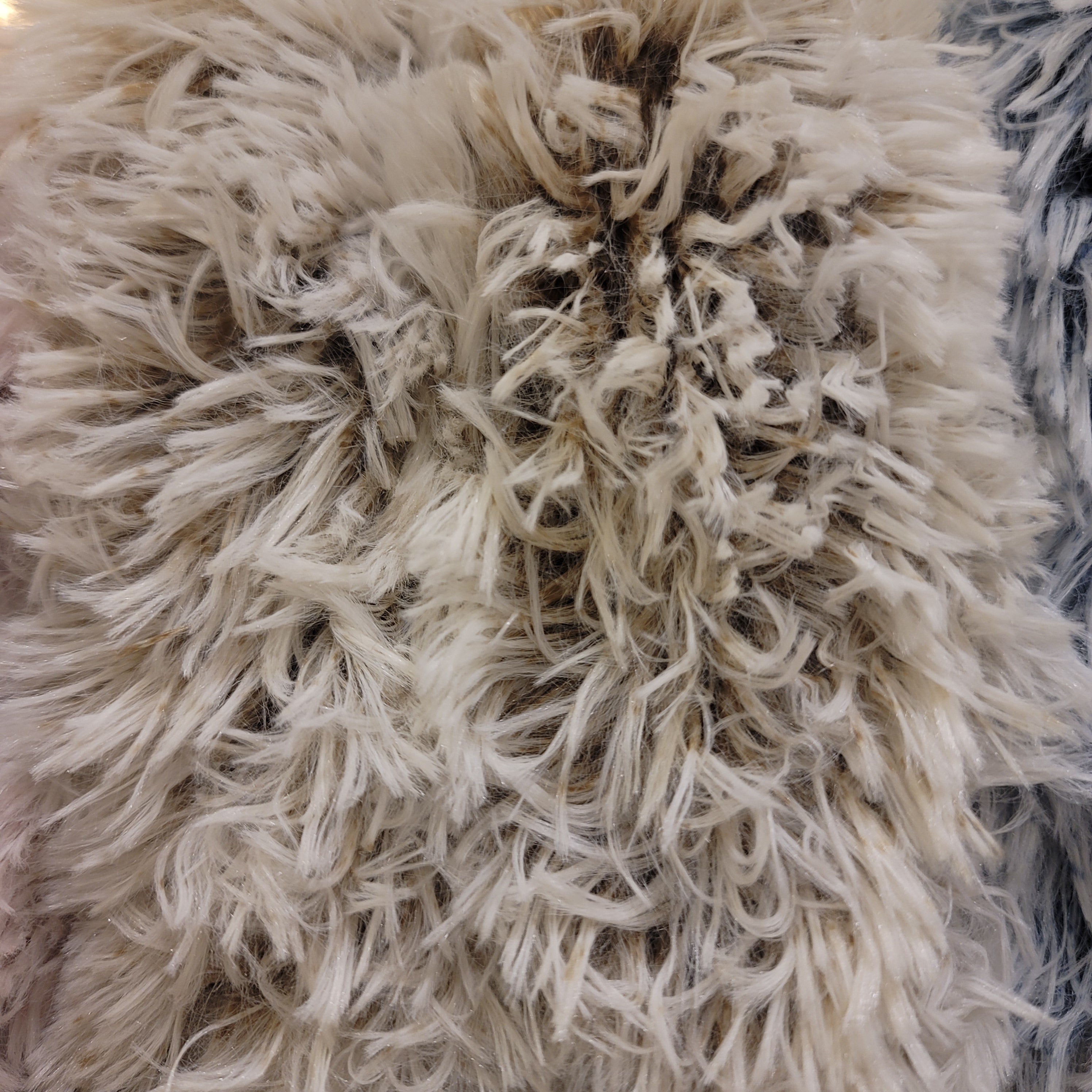 Faux fur luxury tv blanket