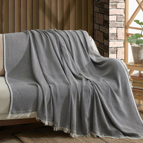 Sofa Bed Cover Special Non-Slip Design Multi-Purpose Cover shades Gray