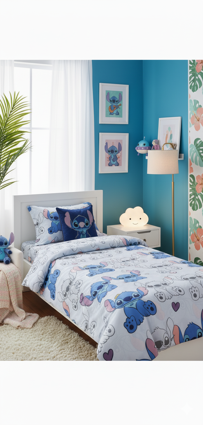 Single Duvet Cover Set stich