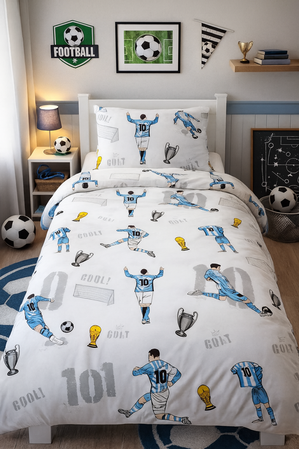 Single Duvet Cover Set MESSI