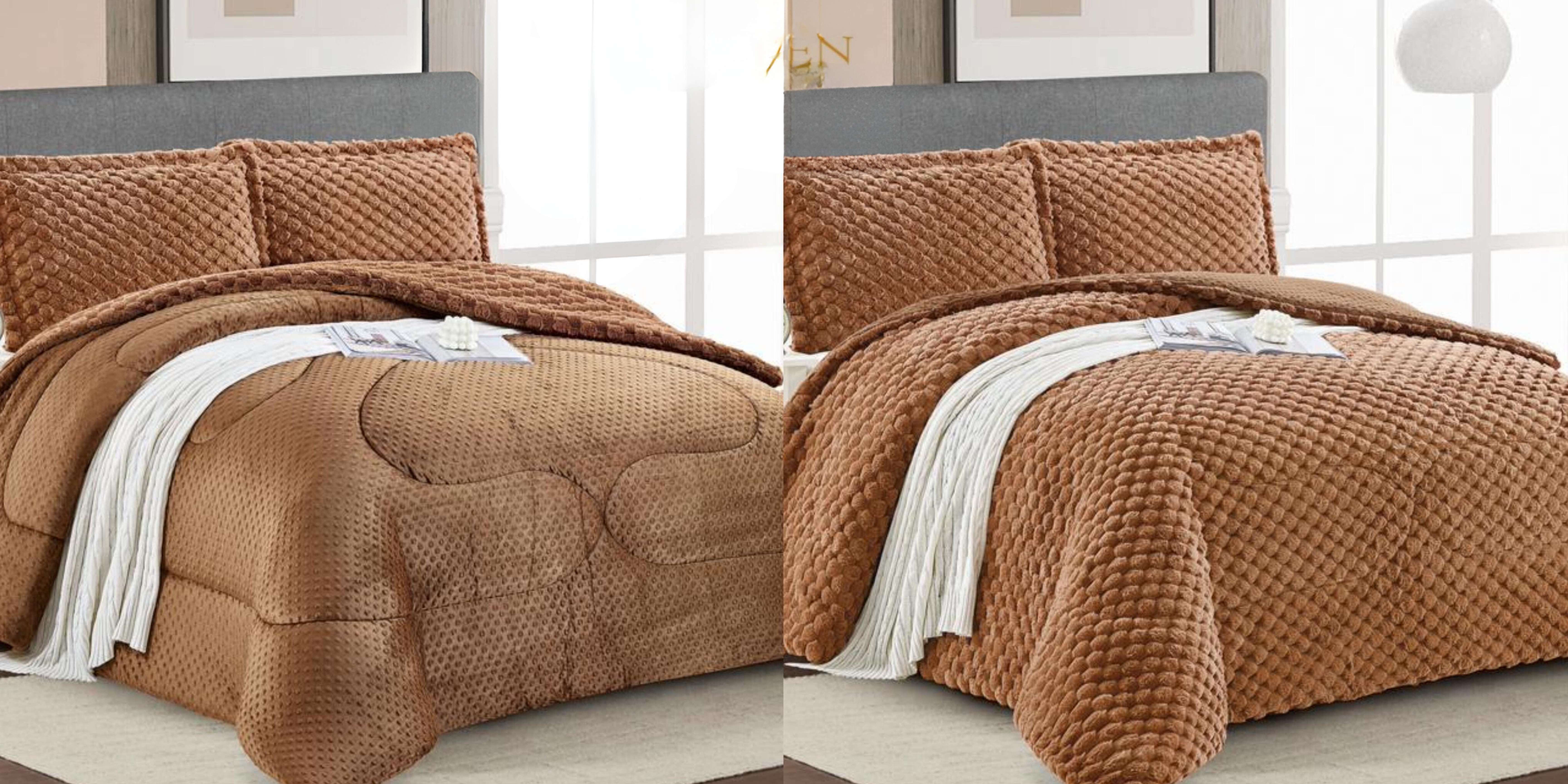 2 Pcs Bedspread SiNgle size Reversible