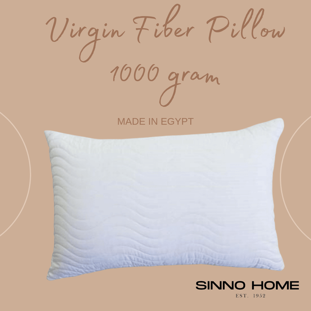 Pillow Virigin Fiber 1000 Gram - sinnohome 