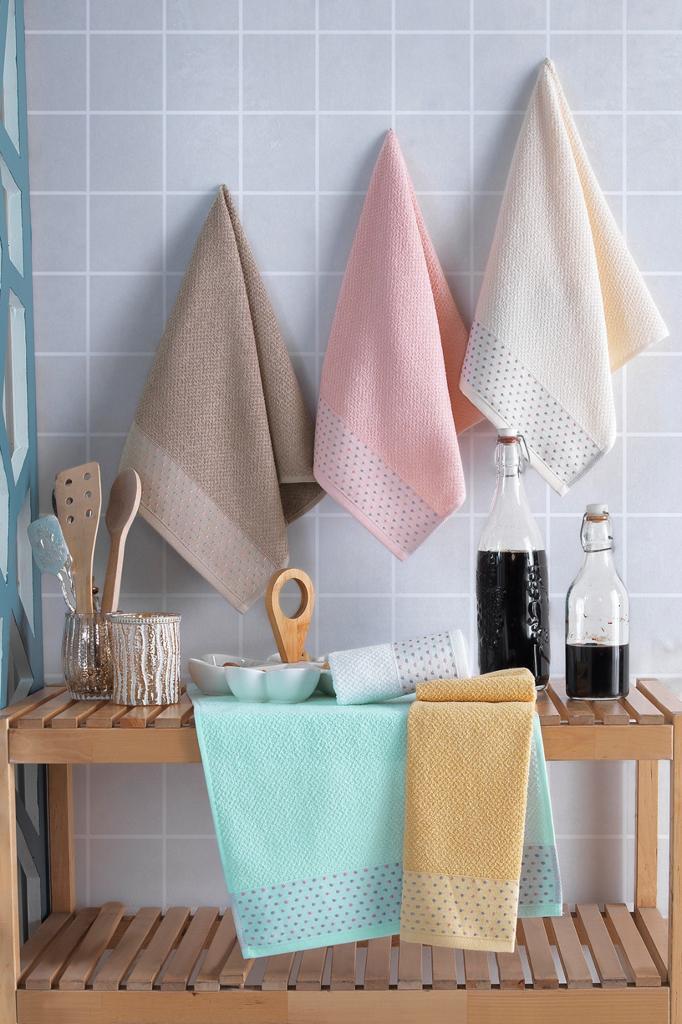6 pcs set of kitchen towels pure cotton fabric – sinnohome