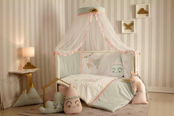 11 pcs Baby Crib Complete Set DREAM BABY - sinnohome 