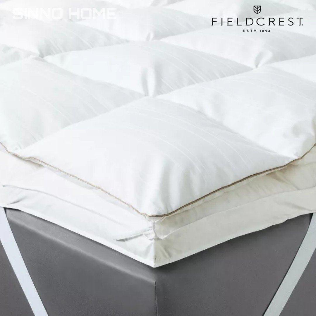Goose & feather mattress topper by fieldcrest - sinnohome 