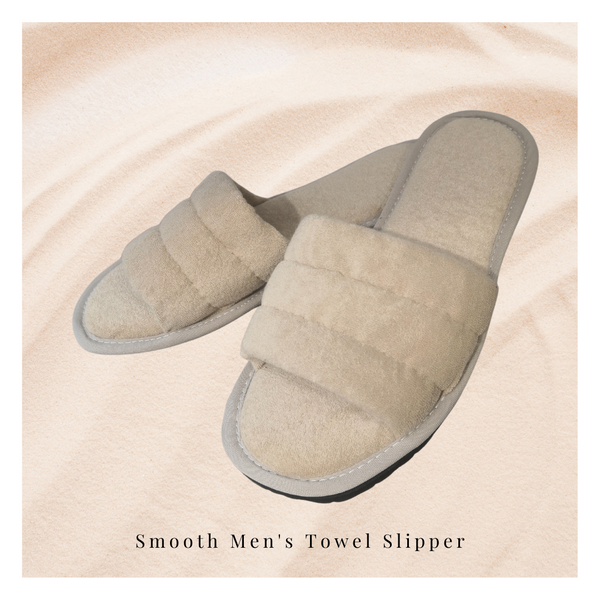 Smooth towel Slipper For Men