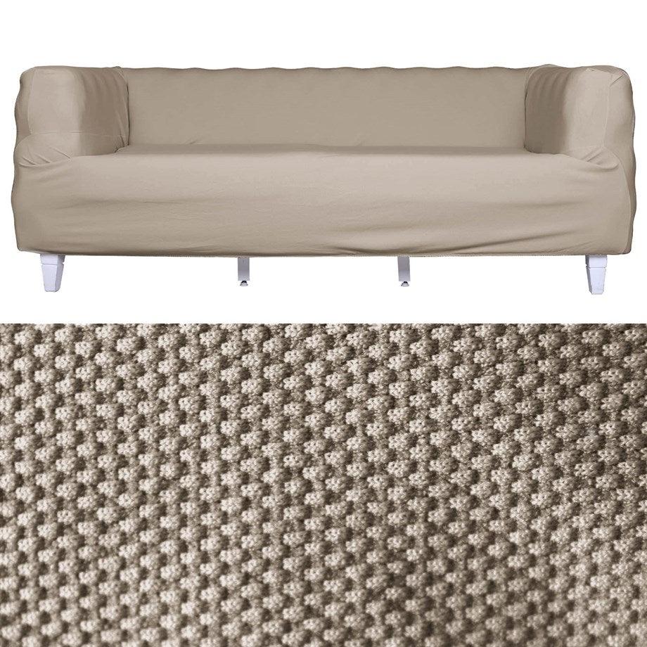 honeycomb 1 piece for 3 Seater Sofa Cover Mink - sinnohome 