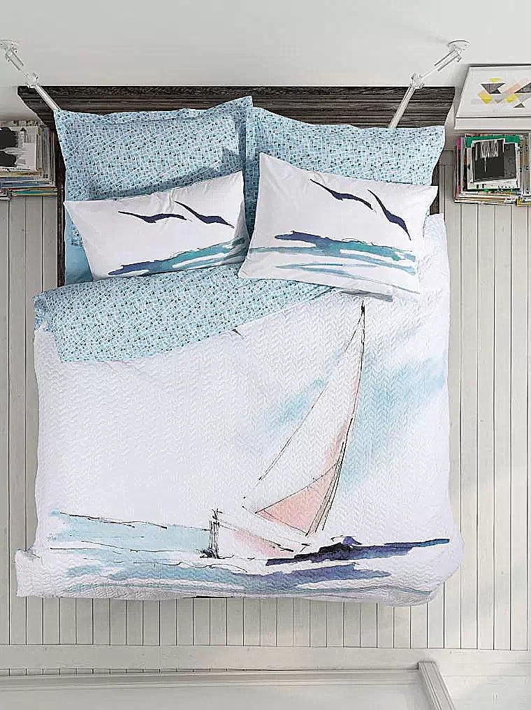Single Bedspread Complete Set Sail