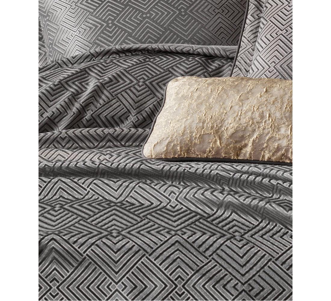 4 pcs Smart Double Bed Cover Esta Grey - sinnohome 